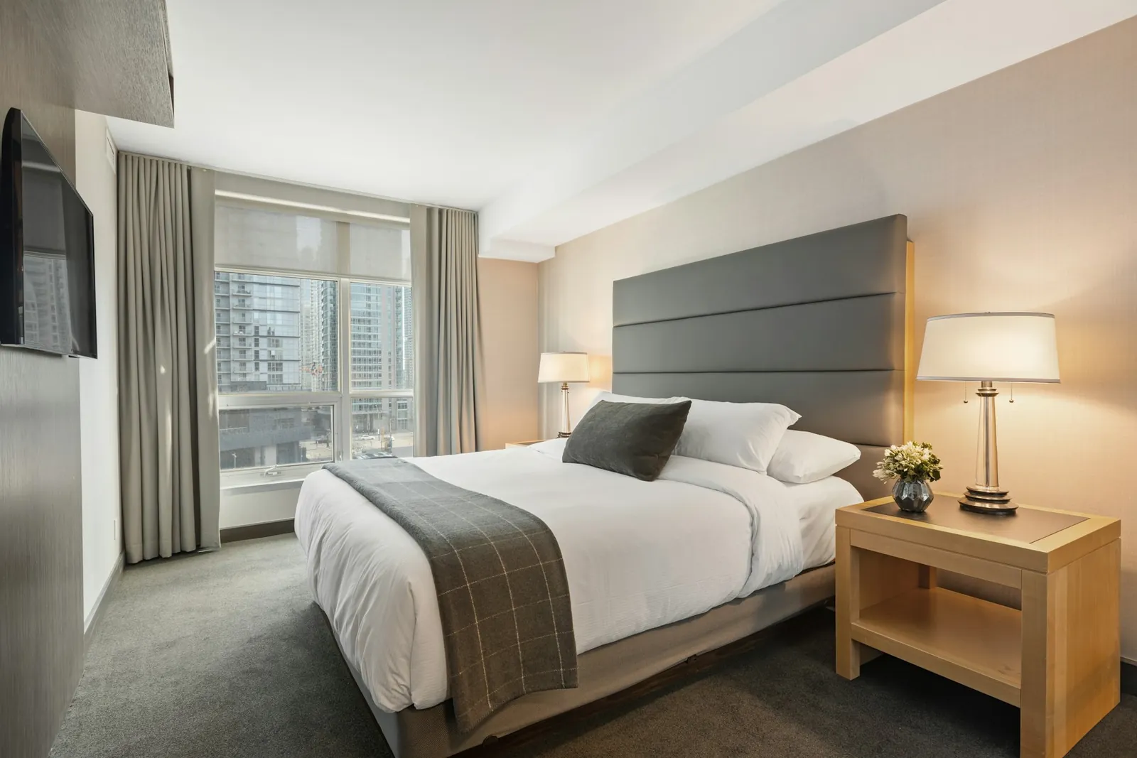 Representative image of a calm guest suite